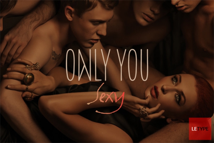 Only You Sexy Font Font Download