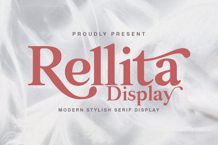 Rellita Display Font Font Download
