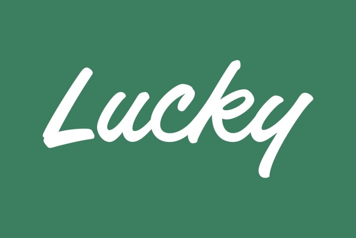 Filmotype Lucky Font Font Download