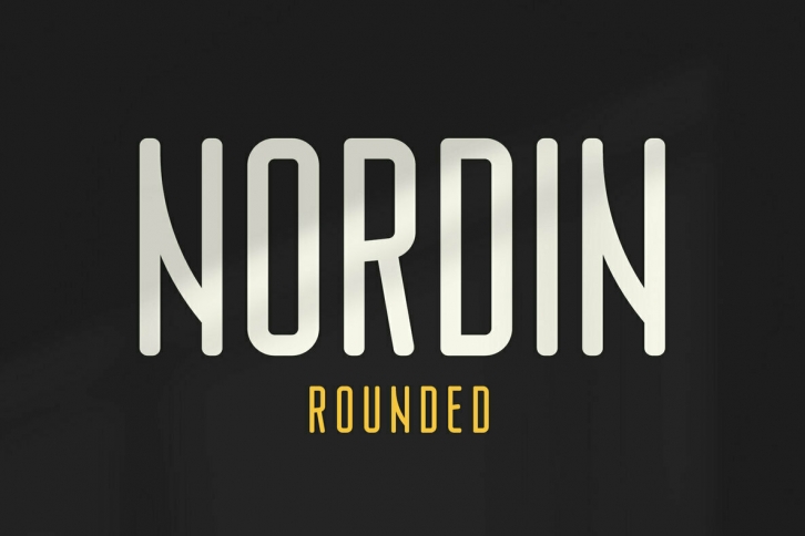 Nordin Rounded Font Font Download