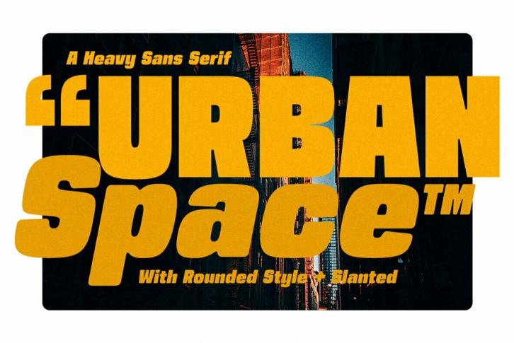 Urban Space Font Font Download