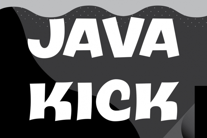 Java Kick Font Font Download