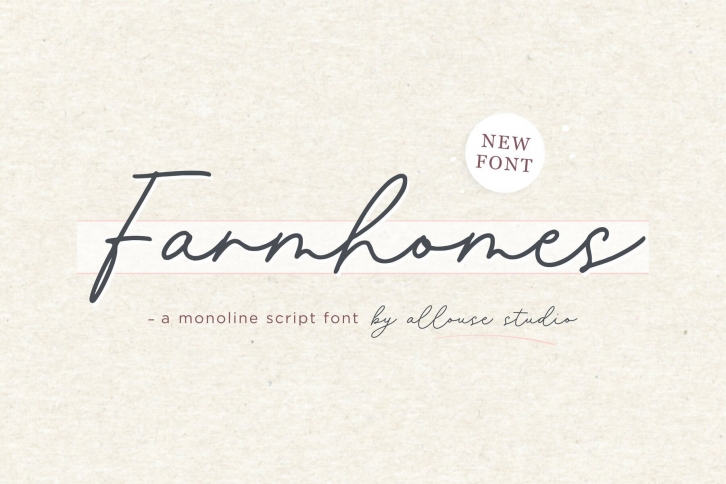 Farmhomes Font Font Download