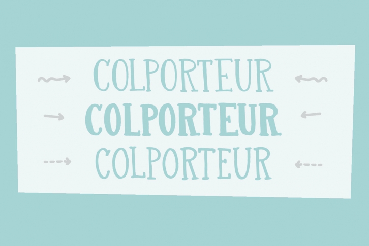 Colporteur Font Font Download