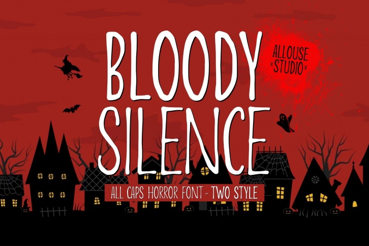 Bloody Silence Font Font Download