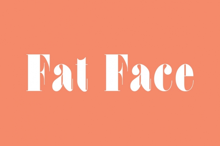 Fat Face Font Font Download