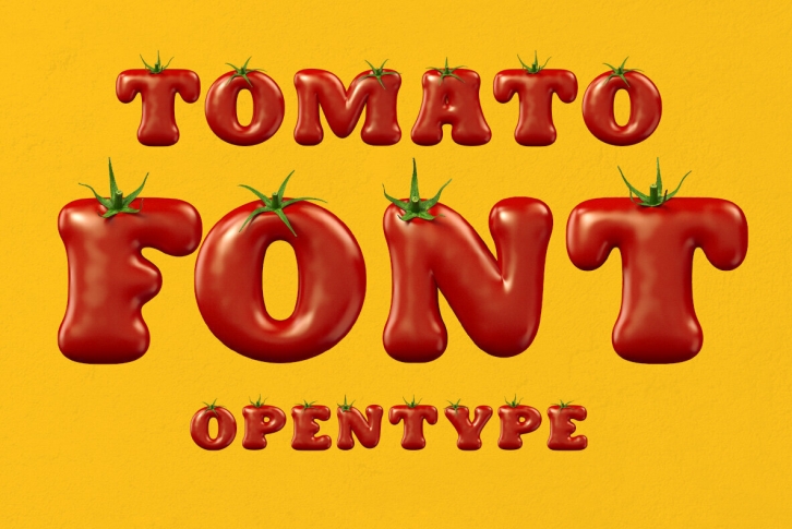 Tomato SVG Font Font Download