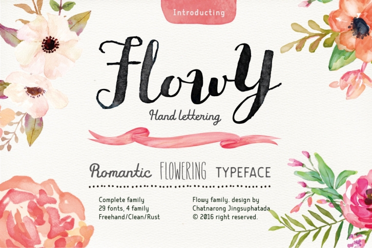 Flowy Font Font Download