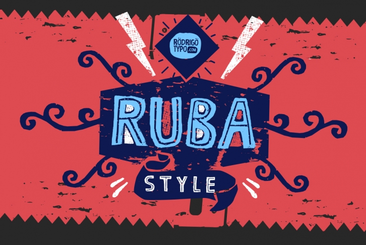 Ruba Style Font Font Download