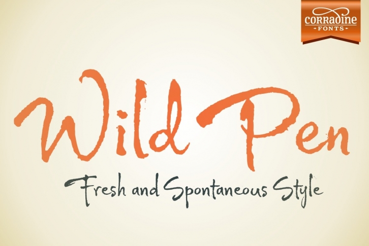 Wild Pen Font Font Download