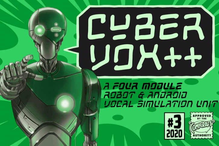 Cybervox Font Font Download