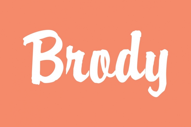 Brody Font Font Download