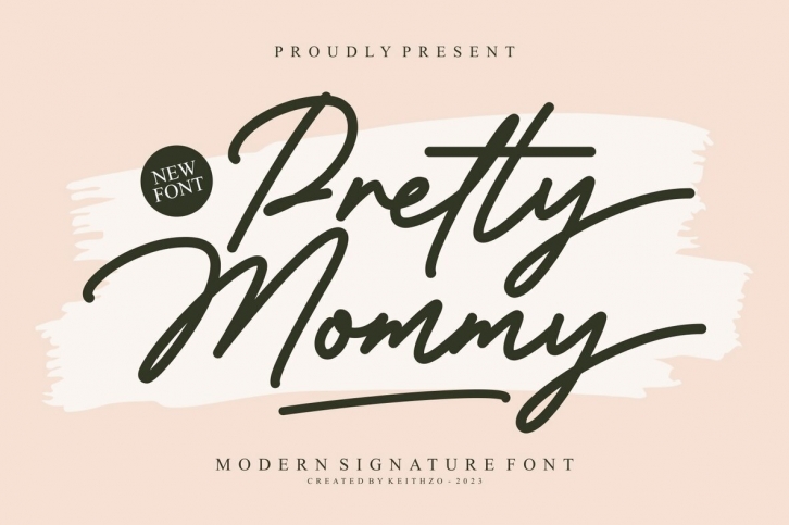 Pretty Mommy Font Font Download