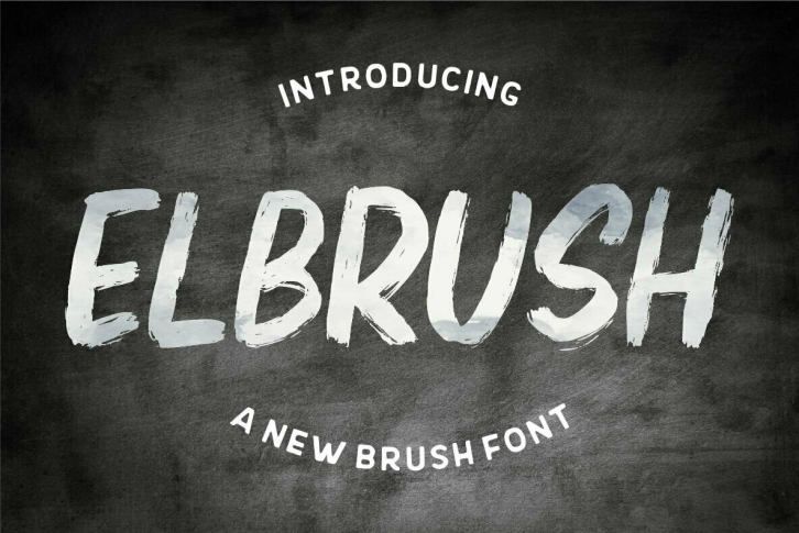 Elbrush Font Font Download