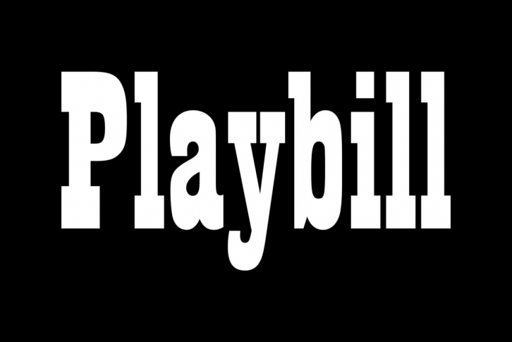 Playbill Font Font Download