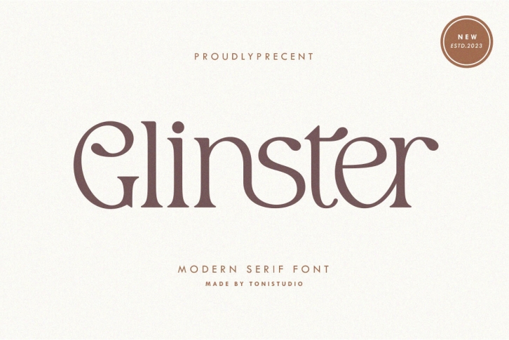 Glinster Font Font Download