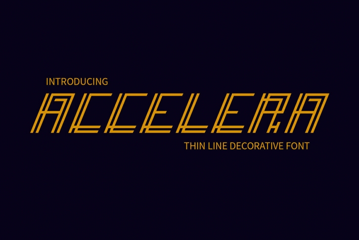 Accelera Font Font Download