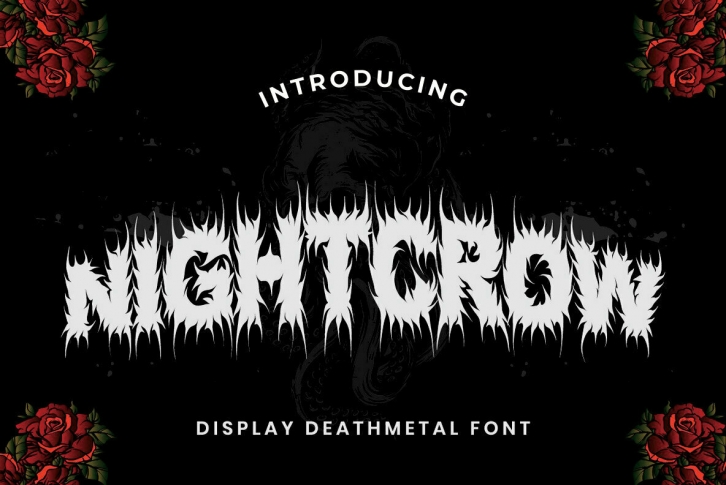 Nightcrow Font Font Download