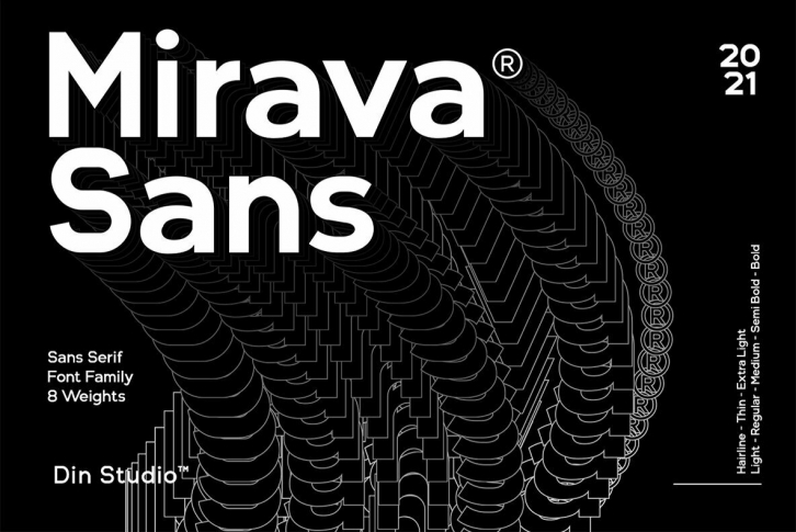 Mirava Sans Font Font Download