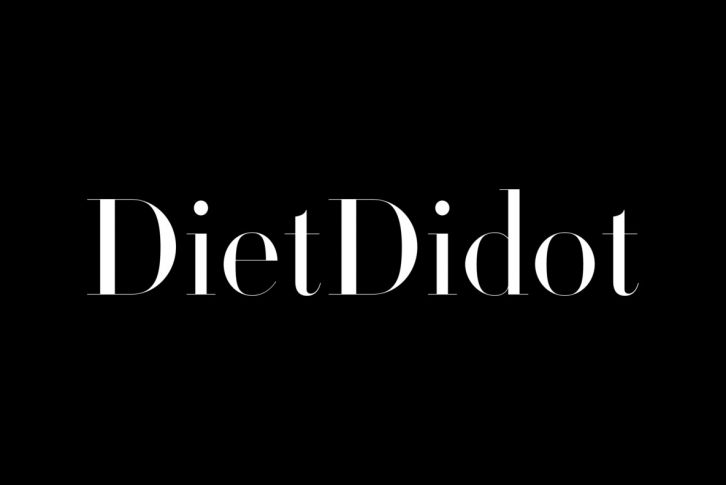 DietDidot Font Font Download