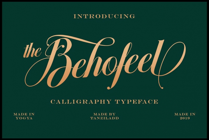 Behofeel Font Font Download