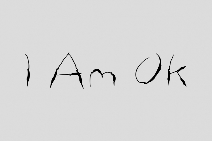 I Am OK Font Font Download