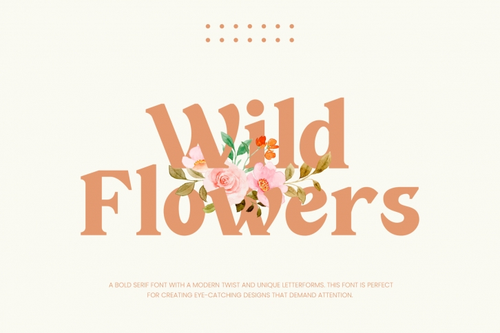 Wild Flowers Font Font Download