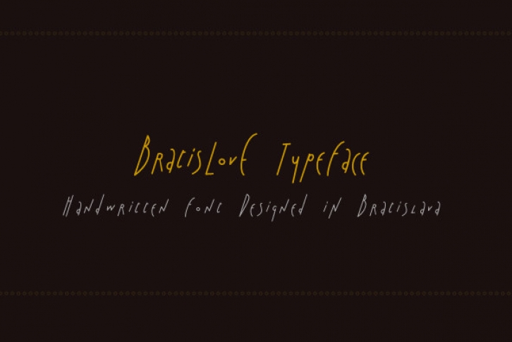 Bratislove Font Font Download