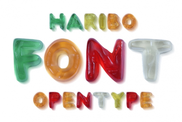 Haribo SVG Font Font Download