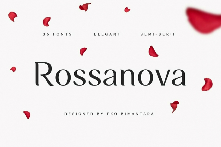 Rossanova Font Font Download