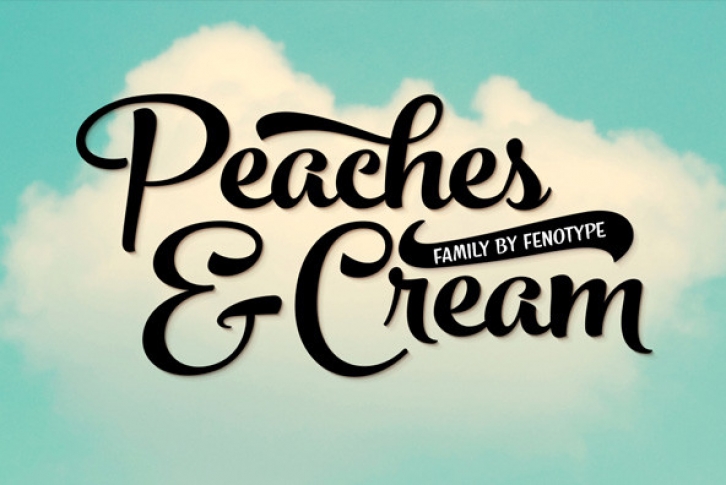 Peaches and Cream Font Font Download