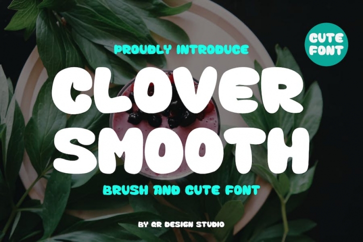 Clover Smooth - Bubble Fonts Font Download