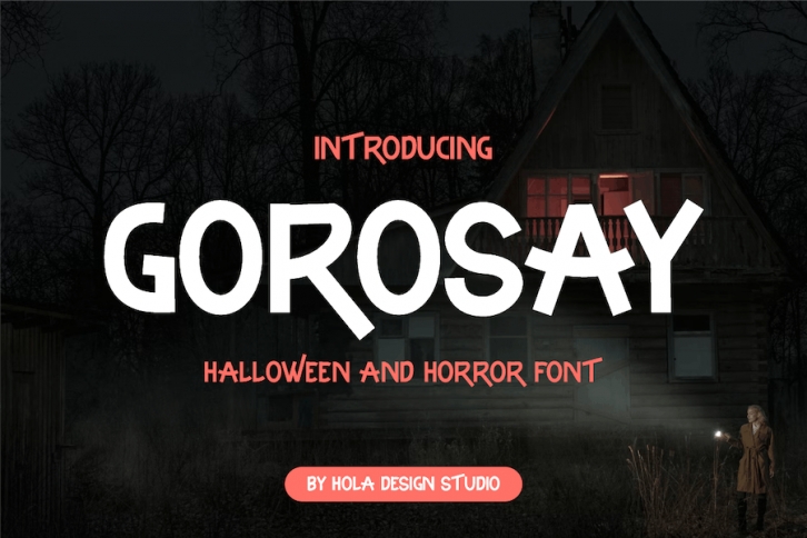 Gorosay - Horror Font Font Download