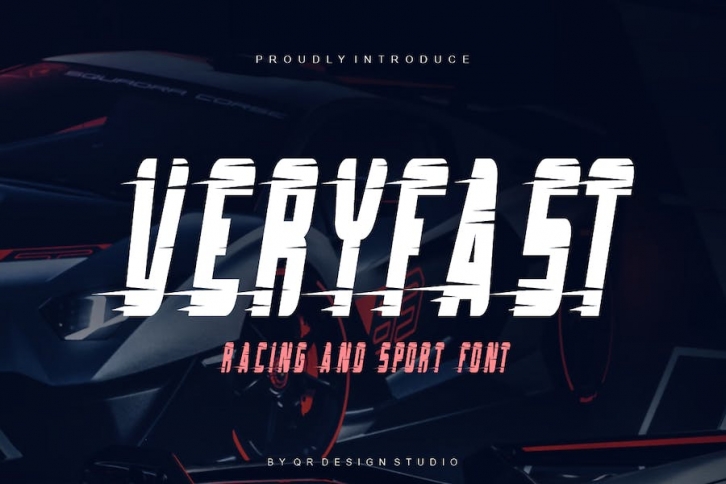 Veryfast - Racing Font Font Download