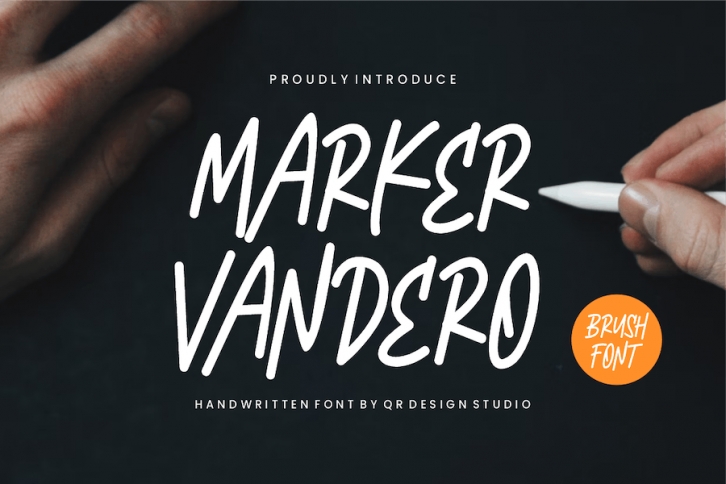 Marker Vandero Font Download