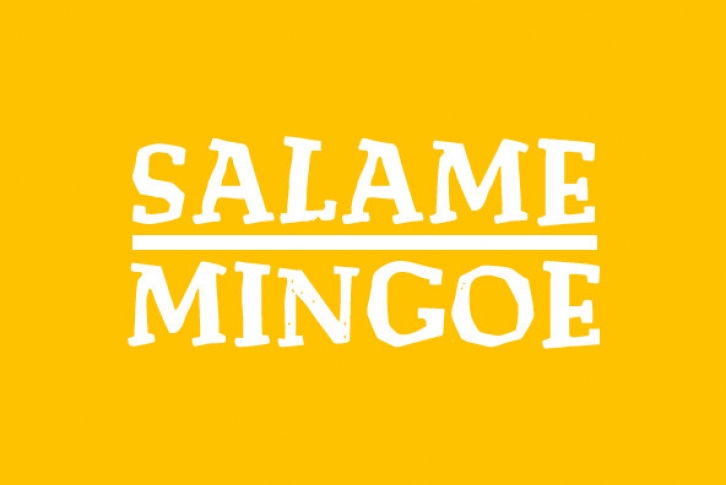 Salamemingoe Font Font Download