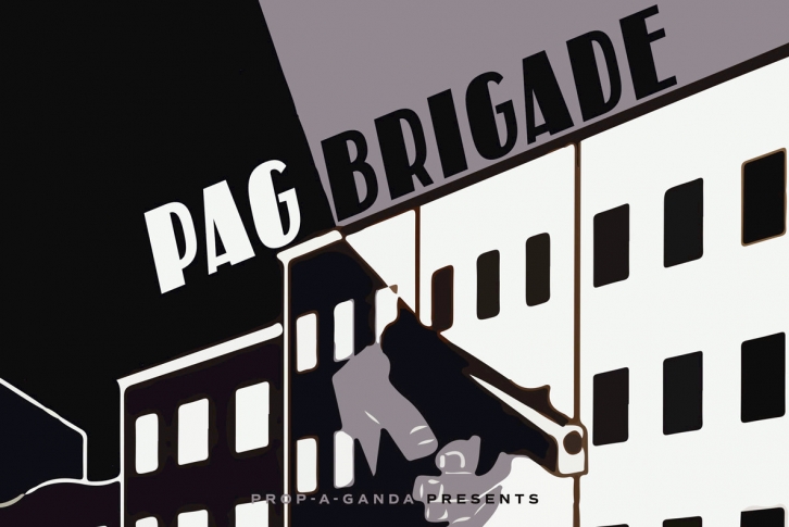 PAG Brigade Font Font Download