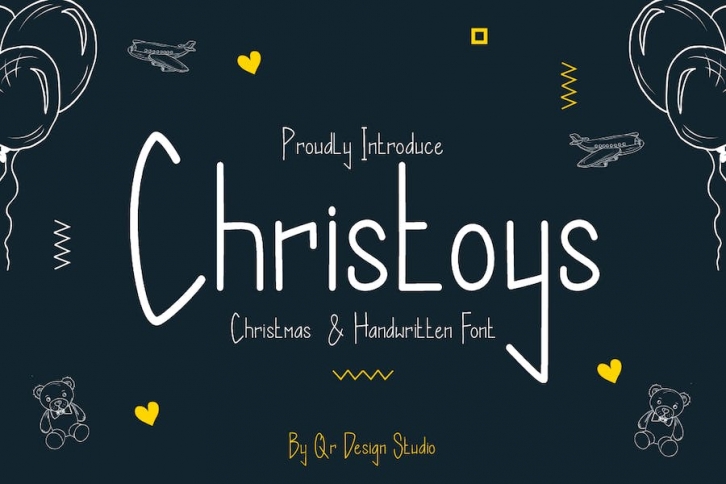 Christoys - Playful Font Font Download