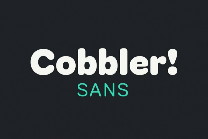 Cobbler Sans Font Font Download