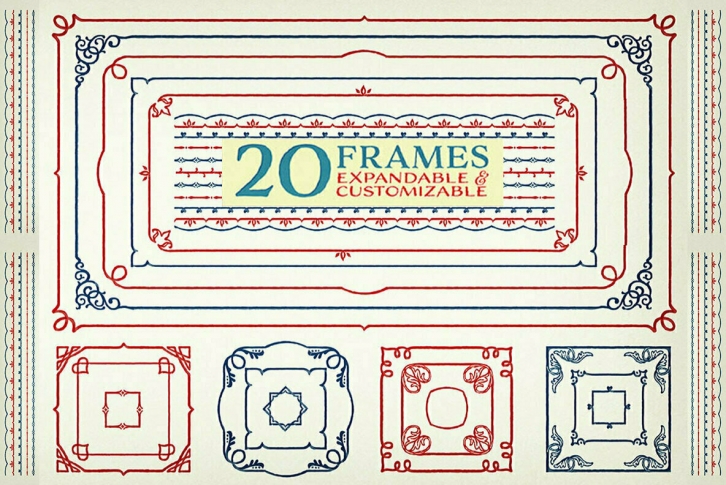 Adorn Frames Font Font Download