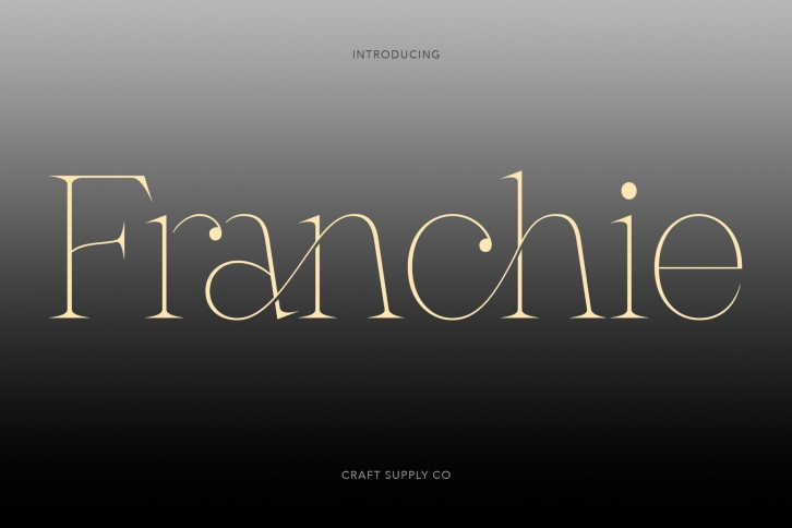 Franchie Font Font Download