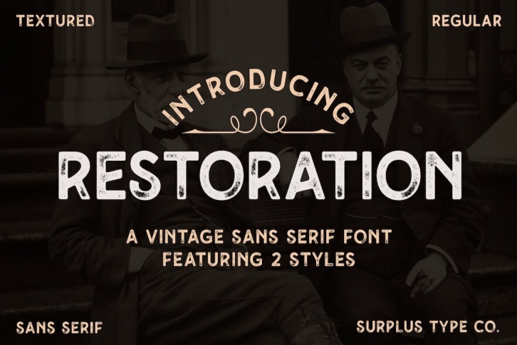 Restoration Font Font Download