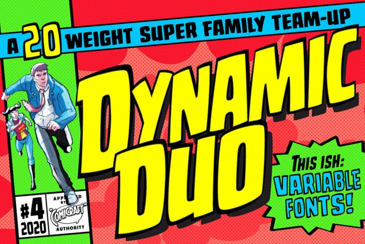 Dynamic Duo Font Font Download