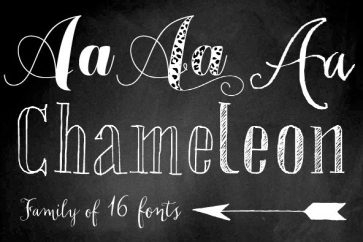 Chameleon Family Font Font Download