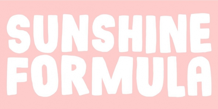 Sunshine Formula Font Font Download