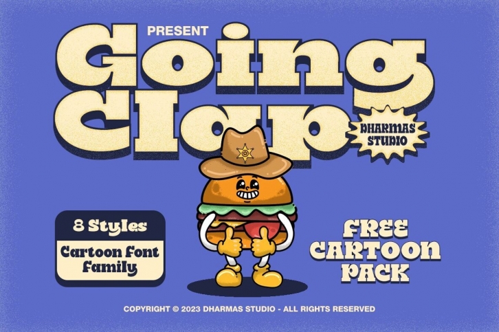 Going Clap Font Font Download