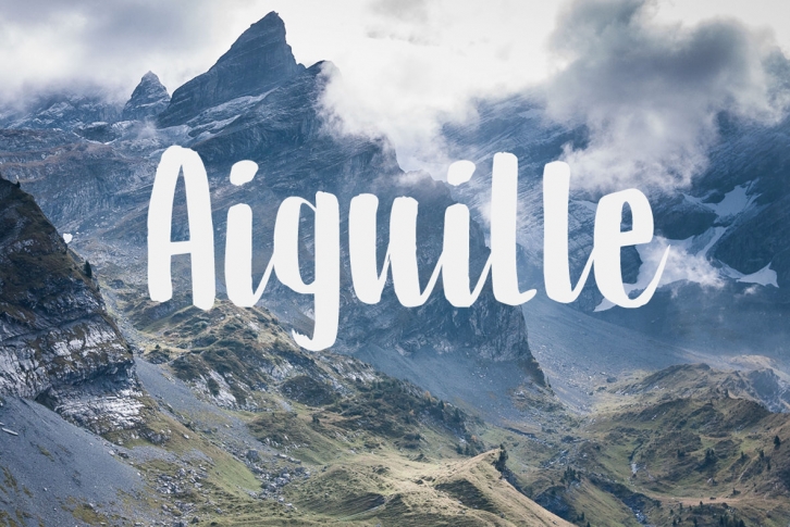 Aiguille Font Font Download