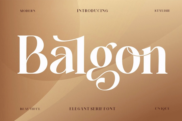 Balgon Font Font Download