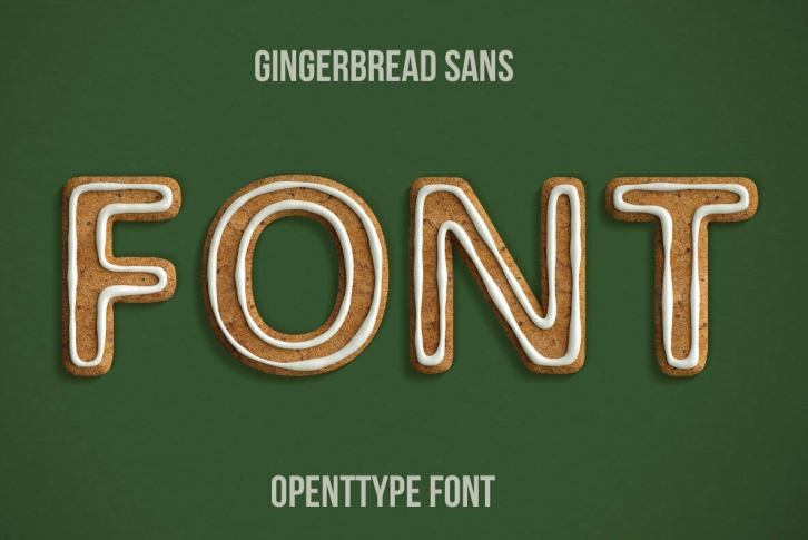 Gingerbread Sans Font Font Download