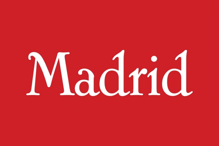 Madrid Font Font Download